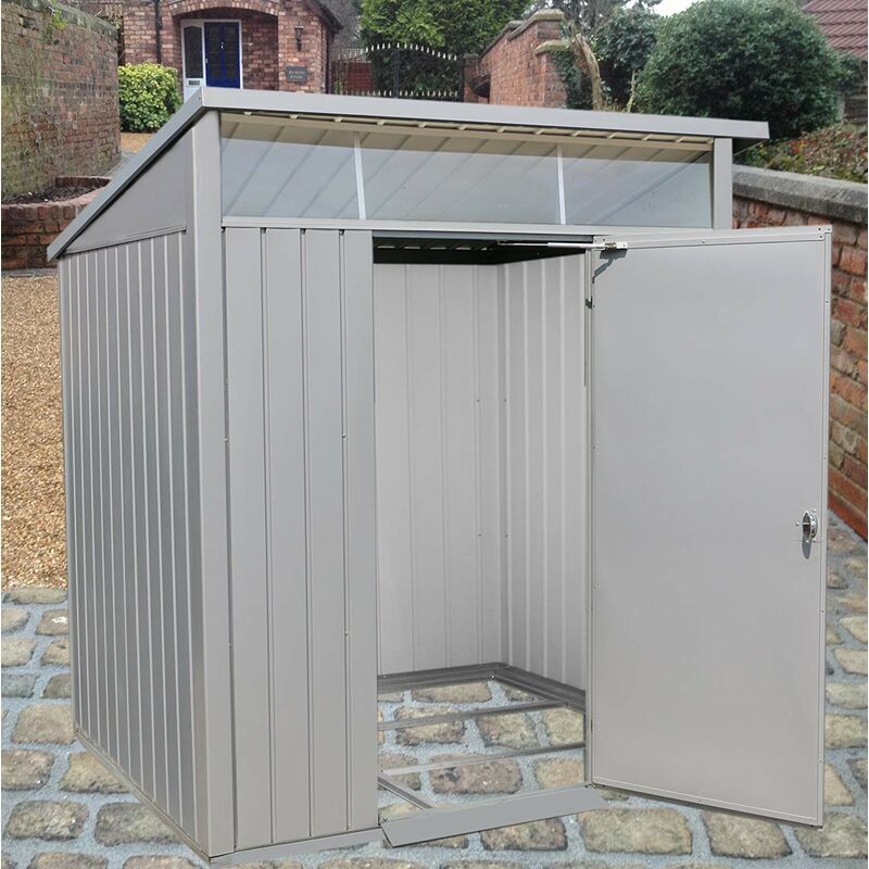 DURAMAX CASETA COBERTIZO METALICO JARDIN PALLADIUM-AVATAR 6X5 PLATA - Duramax DURAMAX CASETA COBERTIZO METALICO JARDIN PALLADIUM-AVATAR 6X5 PLATA - Duramax