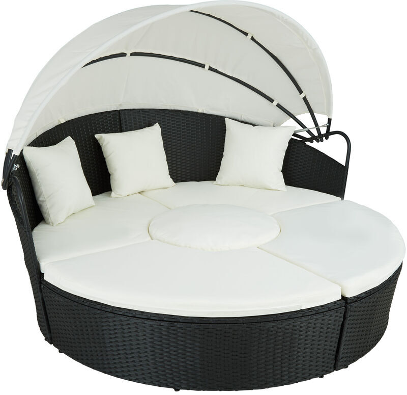 Tectake - Isla de ratán Santorini - mobiliario imitación mimbre, Tectake - Isla de ratán Santorini - mobiliario imitación mimbre,