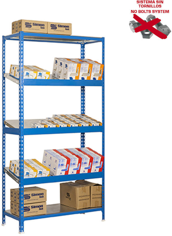 SIMONRACK ESTANTERIA PARA EXPOSICIoN SIMONEXPO PLUS 5/400-3 AZUL/GALVA SIMONRACK ESTANTERIA PARA EXPOSICIoN SIMONEXPO PLUS 5/400-3 AZUL/GALVA
