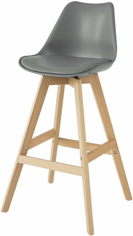 SOBUY FST69-HG Taburetes de Bar Barra con Respaldo Capacidad hasta 150 Kg SOBUY FST69-HG Taburetes de Bar Barra con Respaldo Capacidad hasta 150 Kg