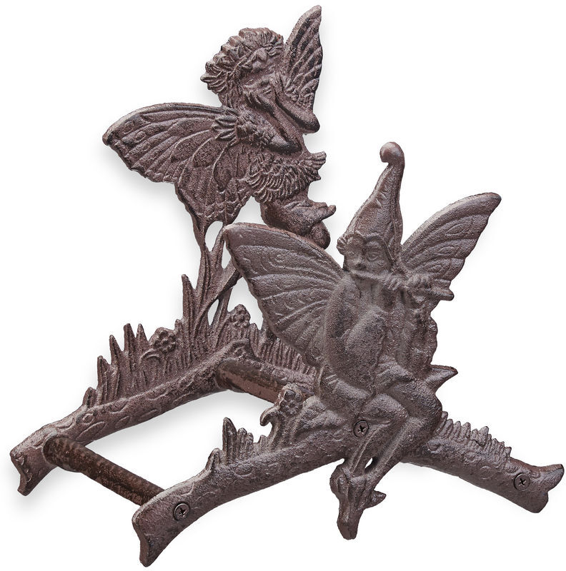 Relaxdays Enrollador para mangueras con hadas, Decoración de jardín, Relaxdays Enrollador para mangueras con hadas, Decoración de jardín,