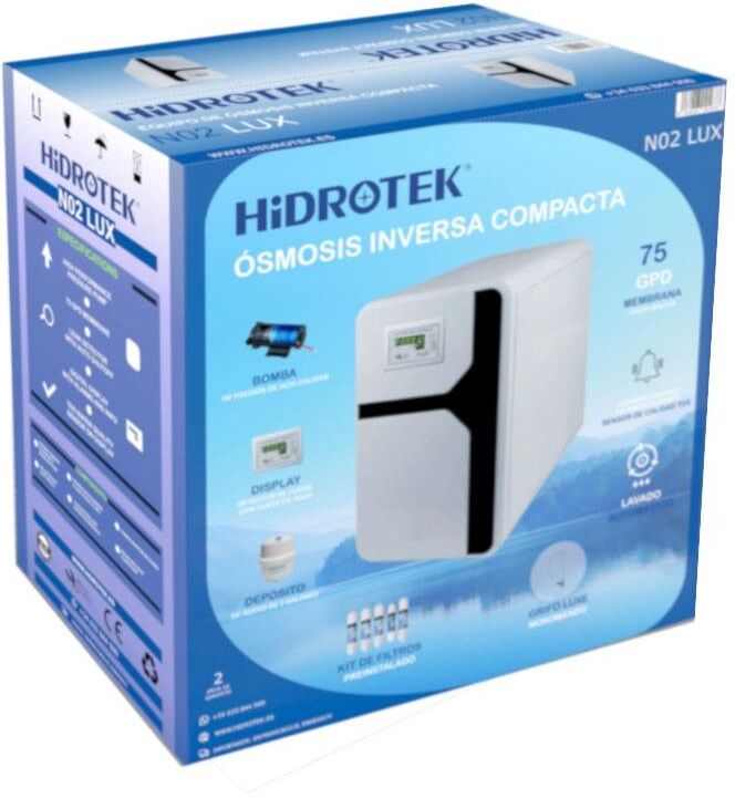 HIDROTEK Ósmosis domestica compacta RO-50G-NT02 HIDROTEK Ósmosis domestica compacta RO-50G-NT02