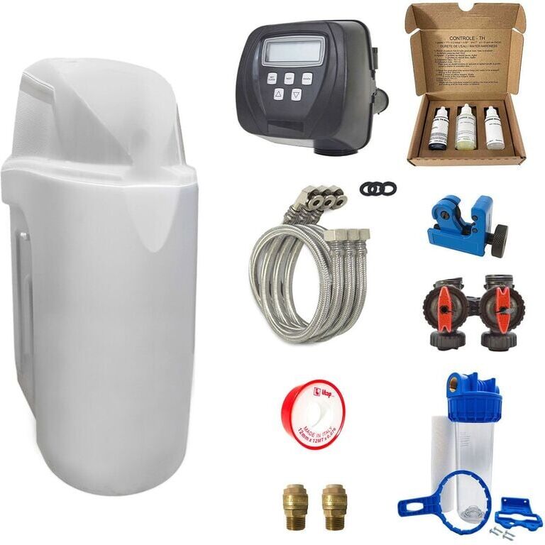 PENTAIR Suavizador de agua 14L Clack WS1 completo con prefiltraci?n y PENTAIR Suavizador de agua 14L Clack WS1 completo con prefiltraci?n y