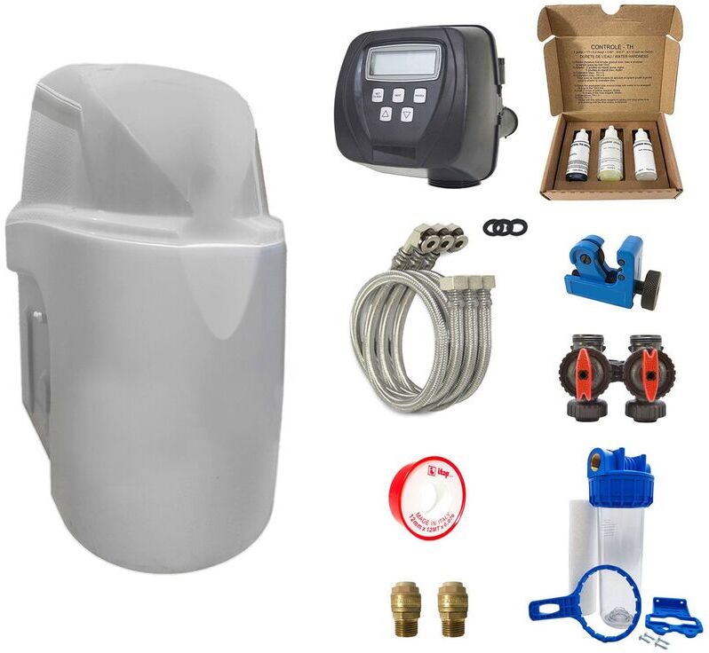 PENTAIR Suavizador de agua 4L Clack WS1 completo con prefiltraci?n y accesorios PENTAIR Suavizador de agua 4L Clack WS1 completo con prefiltraci?n y accesorios