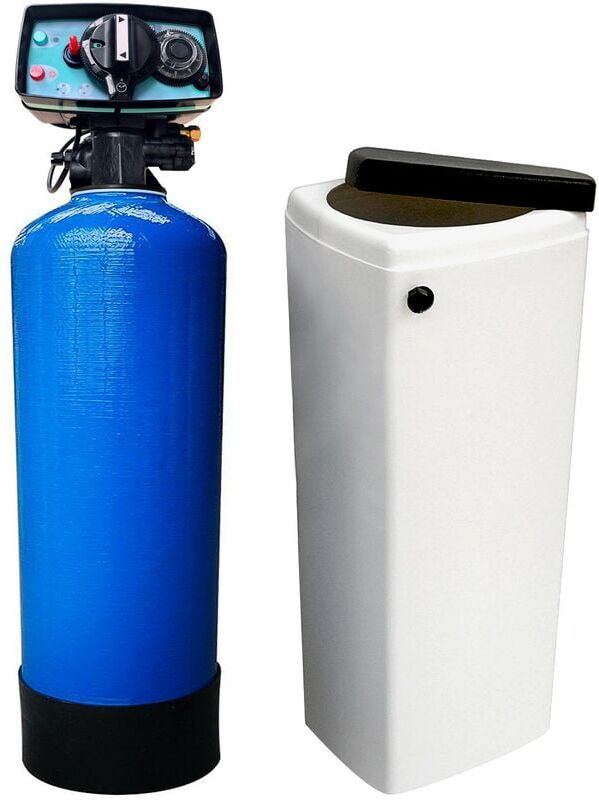 PENTAIR Suavizador de agua bi-bloque 25L Fleck 5600 MV completo con PENTAIR Suavizador de agua bi-bloque 25L Fleck 5600 MV completo con