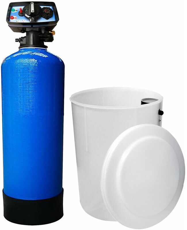 PENTAIR Suavizador de agua bi-bloque 75L Fleck 5600 MC v?lvula cronom?trica PENTAIR Suavizador de agua bi-bloque 75L Fleck 5600 MC v?lvula cronom?trica