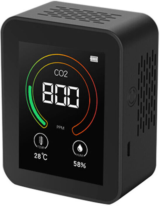 HAPPYSHOP Detector de di¨®xido de carbono detector de calidad del aire interior HAPPYSHOP Detector de di¨®xido de carbono detector de calidad del aire interior