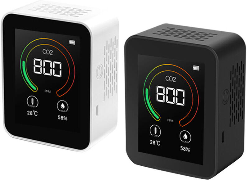 HAPPYSHOP Detector de di¨®xido de carbono Detector de calidad del aire peque?o HAPPYSHOP Detector de di¨®xido de carbono Detector de calidad del aire peque?o