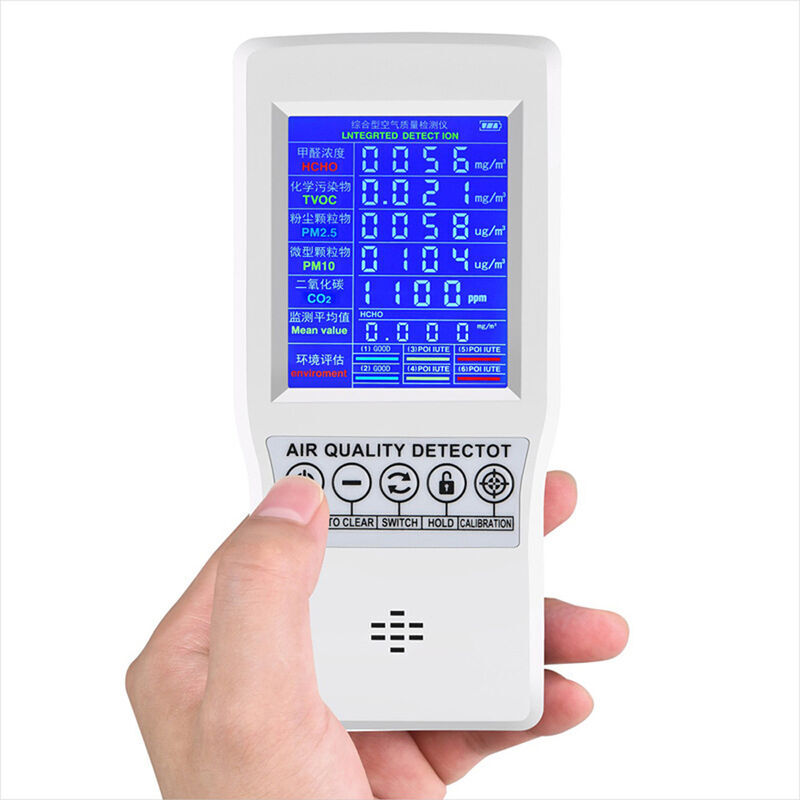 HAPPYSHOP Detector de formaldeh¨ªdo Comprobador de calidad del aire Detector HAPPYSHOP Detector de formaldeh¨ªdo Comprobador de calidad del aire Detector