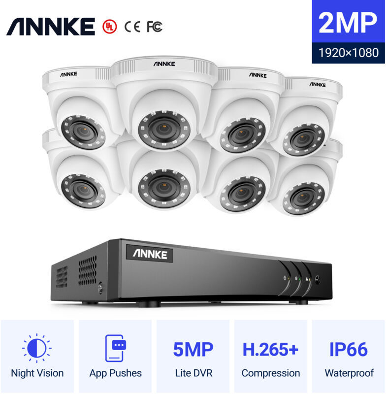 SANNCE Sistema de seguridad de video Wi-Fi de 1080p con pantalla LCD de 10.1 SANNCE Sistema de seguridad de video Wi-Fi de 1080p con pantalla LCD de 10.1