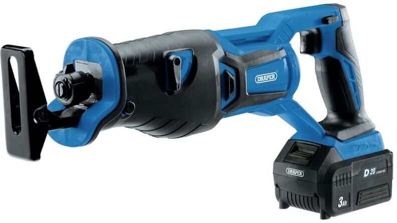 Draper Tools Sierra movimiento alternativo sin escobillas batería D20 Draper Tools Sierra movimiento alternativo sin escobillas batería D20