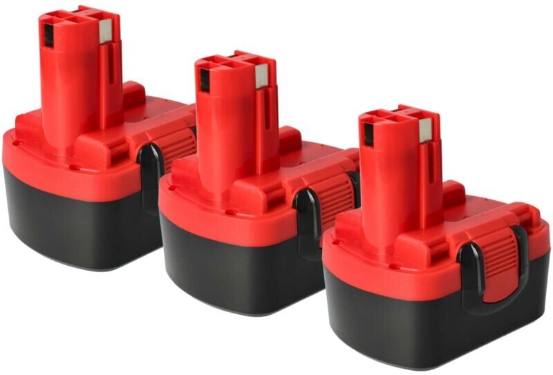 VHBW 3x baterías reemplaza Bosch 2 607 335 275, 2 607 335 611, 2 607 335 VHBW 3x baterías reemplaza Bosch 2 607 335 275, 2 607 335 611, 2 607 335