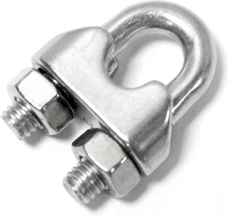 BEMATIK Grapa para cable de acero inoxidable de 1,5 mm - Bematik BEMATIK Grapa para cable de acero inoxidable de 1,5 mm - Bematik