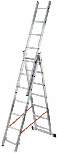 GIERRE Escalera Aluminio 3 Tramos 3x12 Al445 GIERRE Escalera Aluminio 3 Tramos 3x12 Al445