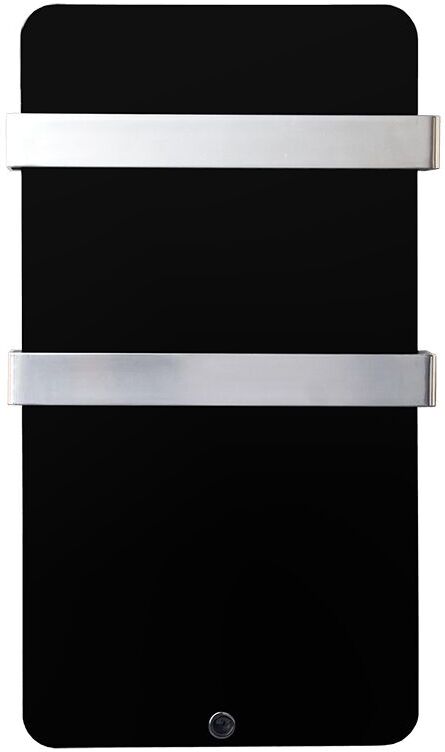 Haverland XTAL6N - Seca-Toallas de cristal negro termostato digital Haverland XTAL6N - Seca-Toallas de cristal negro termostato digital