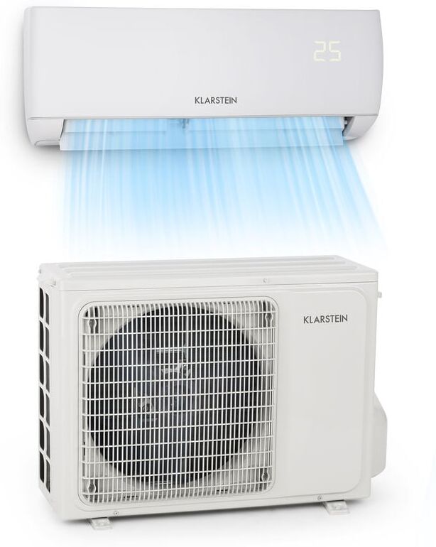 Klarstein Windwaker Aire acondicionado split de 9000 BTU/2,7 kW Caudal Klarstein Windwaker Aire acondicionado split de 9000 BTU/2,7 kW Caudal