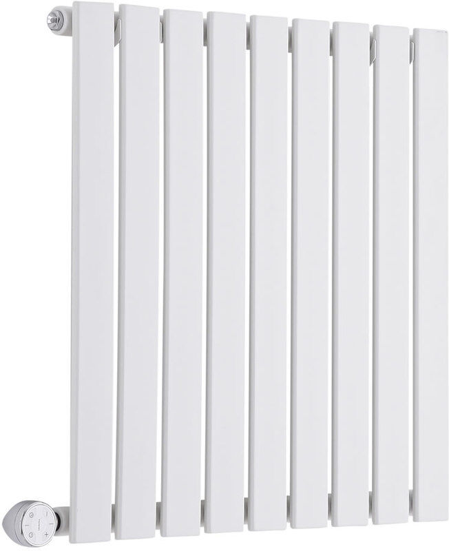 Hudson Reed - Radiador de Diseño Eléctrico Horizontal - Blanco - 635mm Hudson Reed - Radiador de Diseño Eléctrico Horizontal - Blanco - 635mm