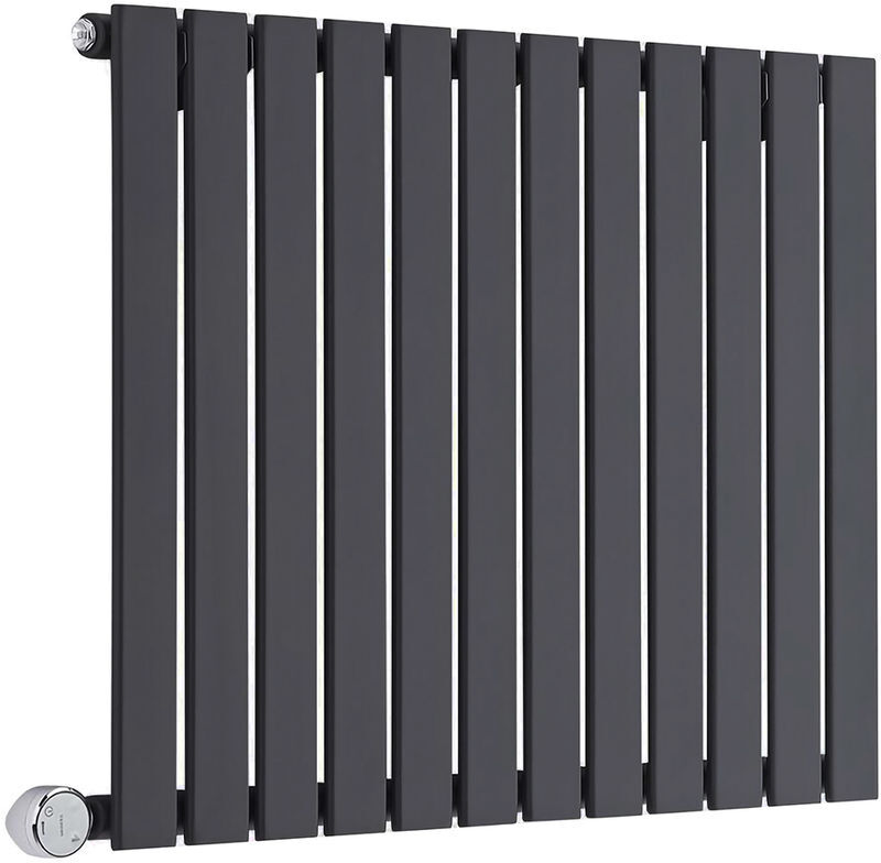 HUDSON REED Radiador de Diseño Eléctrico Horizontal - Negro - 635mm x 840mm x 46mm HUDSON REED Radiador de Diseño Eléctrico Horizontal - Negro - 635mm x 840mm x 46mm
