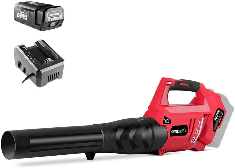 GREENCUT Soplador hojas bateria 56V+Bateria2A+Cargador-GREENCUT GREENCUT Soplador hojas bateria 56V+Bateria2A+Cargador-GREENCUT