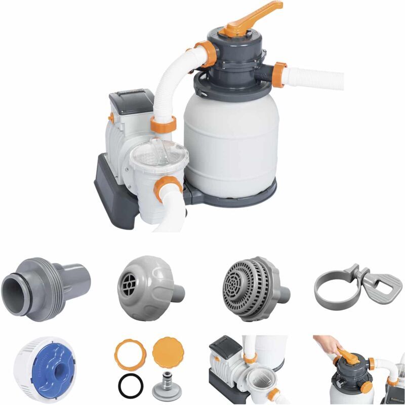 BESTWAY Depuradora de Arena Bestway 5.678 l/h 38mm - 58497 BESTWAY Depuradora de Arena Bestway 5.678 l/h 38mm - 58497