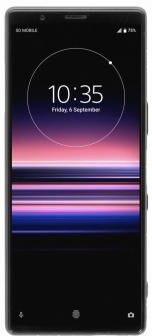 Sony Xperia 5 Dual-SIM 128GB negro - Reacondicionado: muy bueno   30 meses de garantía   Envío gratuito