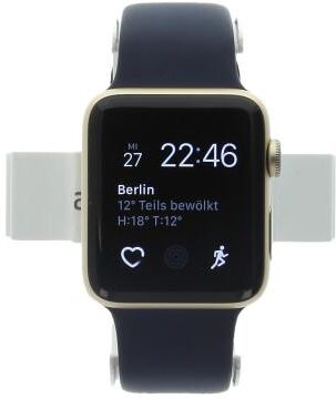 Apple Watch Series 2 aluminio dorado 42mm con pulsera deportiva azul noche aluminio dorado - Reacondicionado: buen estado   30 meses de garantía Apple Watch Series 2 aluminio dorado 42mm con pulsera deportiva azul noche aluminio dorado - Reacondicionado: buen estado   30 meses de garantía