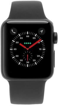 Apple Watch Series 3 aluminio gris espacial 42mm con pulsera deportiva gris (GPS) aluminio gris espacial - Reacondicionado: muy bueno   30 meses de