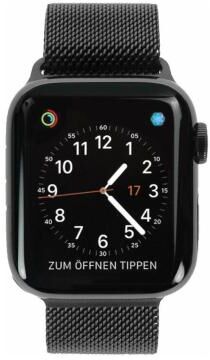 Apple Watch Series 4 acero inoxidable negro 40mm con pulsera Milanesa negro (GPS+Cellular) acero inoxidable negro espacial - Reacondicionado: como Apple Watch Series 4 acero inoxidable negro 40mm con pulsera Milanesa negro (GPS+Cellular) acero inoxidable negro espacial - Reacondicionado: como