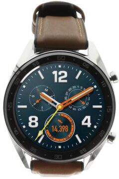 Huawei Watch GT plateado con pulsera de cuero marrón plateado - Reacondicionado: como nuevo   30 meses de garantía   Envío gratuito Huawei Watch GT plateado con pulsera de cuero marrón plateado - Reacondicionado: como nuevo   30 meses de garantía   Envío gratuito