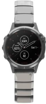 Garmin Fenix 5 Plus Saphir titan con pulsera titanium (010-01988-03) titan - Reacondicionado: muy bueno   30 meses de garantía   Envío gratuito