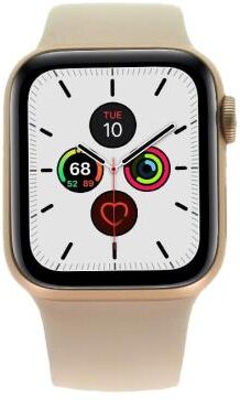 Apple Watch Series 5 aluminio dorado 40mm con pulsera deportiva rosa arena (GPS) dorado - Reacondicionado: como nuevo   30 meses de garantía   Envío