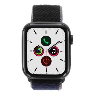 Apple Watch Series 5 aluminio gris 44mm con pulsera deportiva Loop azul noche (GPS) azul - Reacondicionado: muy bueno   30 meses de garantía   Envío