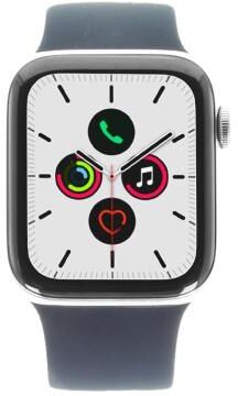 Apple Watch Series 5 acero inoxidable plateado 44mm con pulsera deportiva Loop alaska azul (GPS + Cellular) plateado - Reacondicionado: muy bueno   30 Apple Watch Series 5 acero inoxidable plateado 44mm con pulsera deportiva Loop alaska azul (GPS + Cellular) plateado - Reacondicionado: muy bueno   30