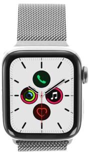 Apple Watch Series 5 acero inoxidable plateado 40mm con Milaniase- pulsera plateado (GPS + Cellular) plateado - Reacondicionado: muy bueno   30 meses Apple Watch Series 5 acero inoxidable plateado 40mm con Milaniase- pulsera plateado (GPS + Cellular) plateado - Reacondicionado: muy bueno   30 meses