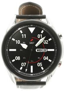 Samsung Galaxy Watch 3 LTE acero inoxidable 45mm mystic plateado (SM-R845) plateado - Reacondicionado: como nuevo   30 meses de garantía   Envío Samsung Galaxy Watch 3 LTE acero inoxidable 45mm mystic plateado (SM-R845) plateado - Reacondicionado: como nuevo   30 meses de garantía   Envío