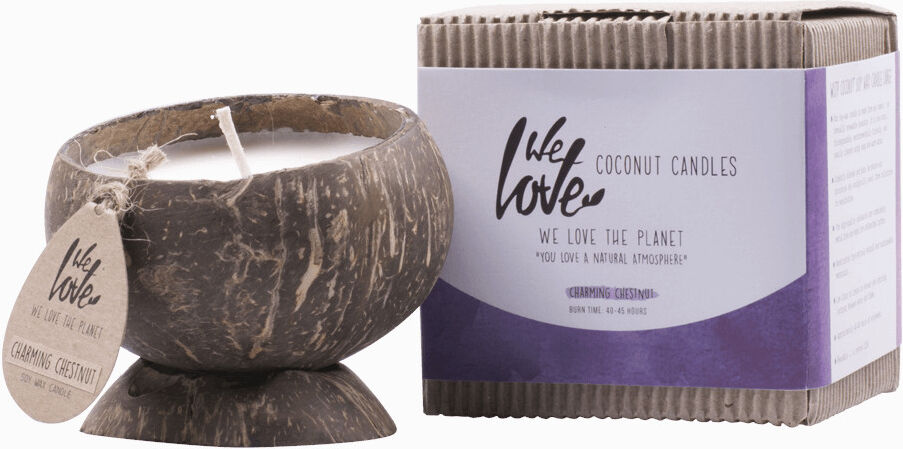 We Love The Planet Vela de coco natural Charming Chesnut