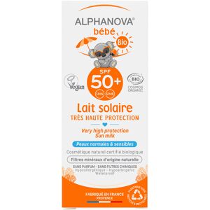 Alphanova Leche solar para bebés FPS 50+