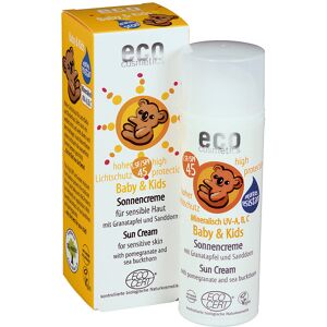 Eco Cosmetics Crema solar con Granada y Espino Amarillo FPS 45 Baby & Kids