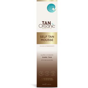 TanOrganic Mousse autobronceadora hidratante - Dark Tan