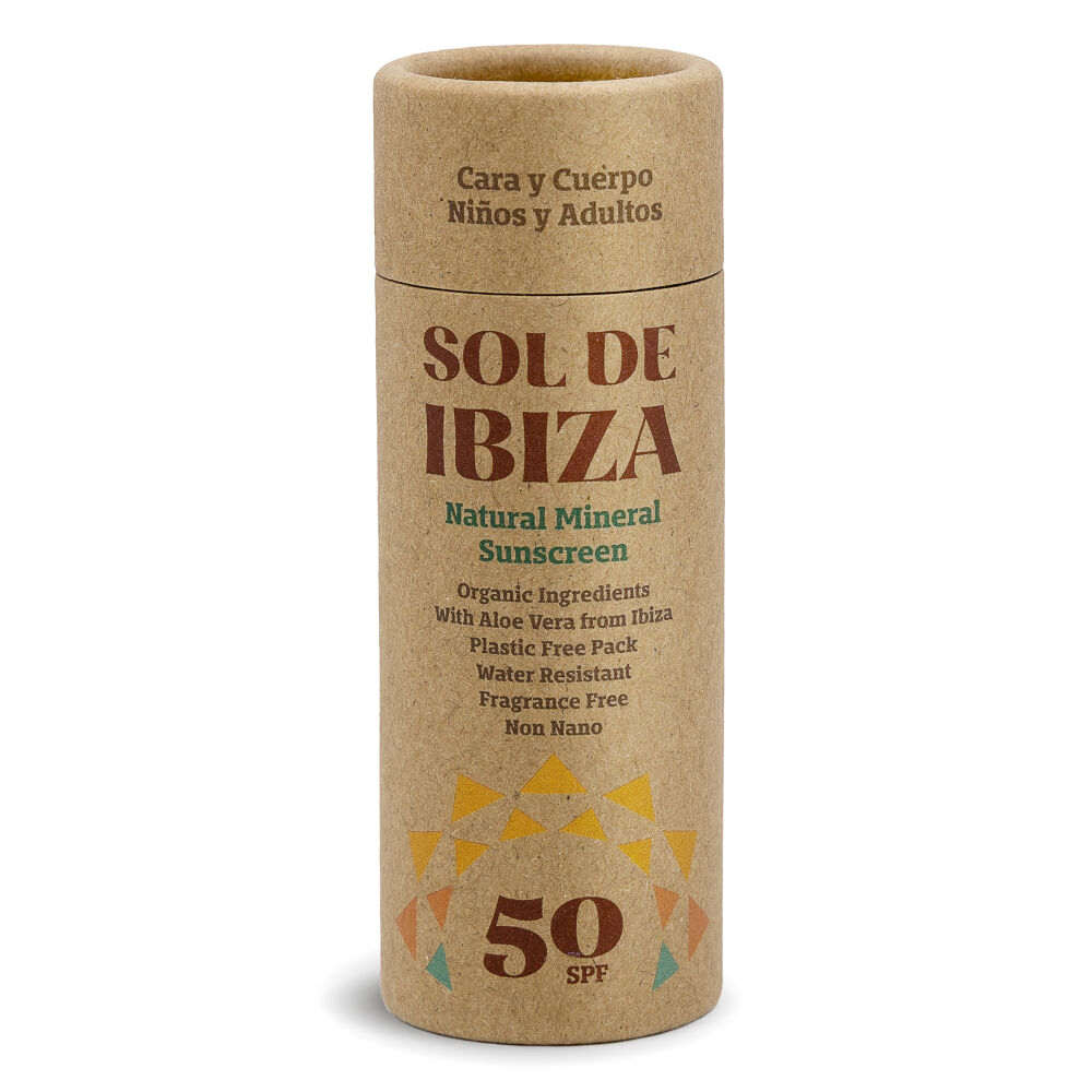 Sol de Ibiza Stick solar natural mineral FPS 50