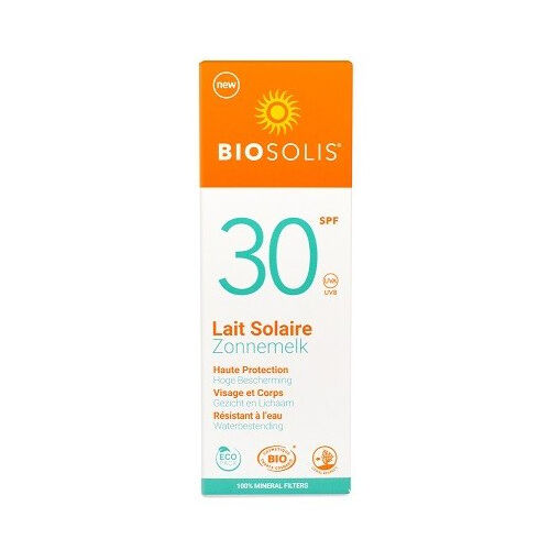 BioSolis Leche solar facial y corporal FPS 30