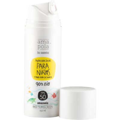 Amapola bio·cosmetics Protector solar para niños y para toda la familia FPS 50 Amapola bio·cosmetics Protector solar para niños y para toda la familia FPS 50