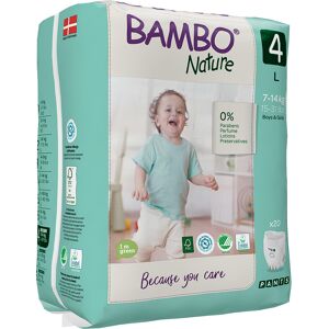 Bambo Nature Pañales de aprendizaje desechables eco-friendly talla 4 L