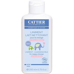 Cattier Linimiento leche limpiadora para el cambio del pañal Baby (200ml.)