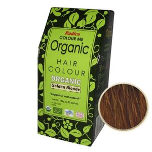 Radico Colorante capilar en polvo 100% vegetal Rubio