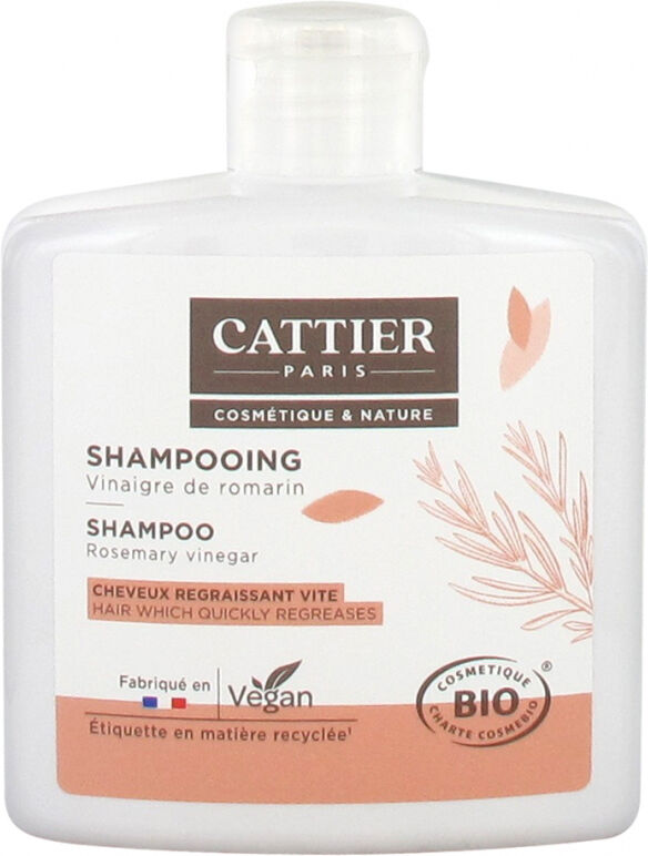 Cattier Champú de Vinagre de Romero para cabello con tendencia grasa