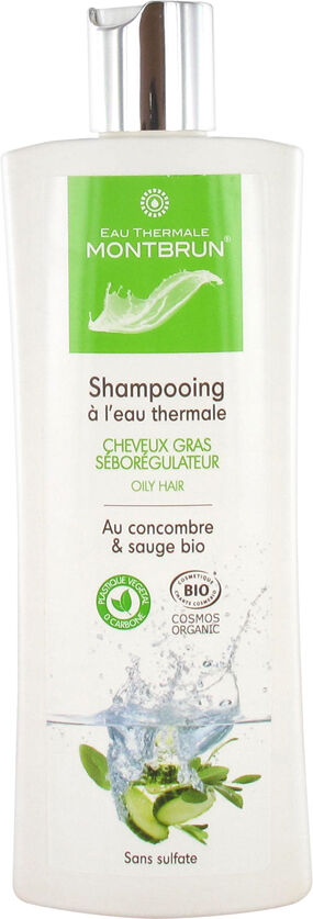 Montbrun Champú con agua termal - seborregulador para cabello graso