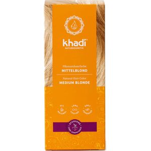Khadi Colorante capilar en polvo 100% vegetal Rubio Medio Khadi Colorante capilar en polvo 100% vegetal Rubio Medio
