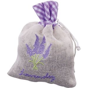 Redecker Bolsa de lino con flores de lavanda