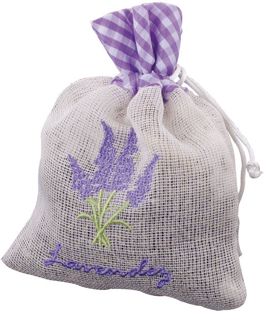 Redecker Bolsa de lino con flores de lavanda